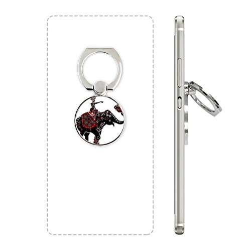 DIYthinker Elephant Performance China Minority Dressing Totem Cell Phone Ring Stand Holder Bracket Universal Smartphones Support Gift