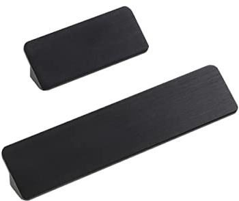 Qrity 10x Aluminiumlegierung Möbelgriffe Knöpfe Schrankgriffe Küche Schrank Schrank Schublade Türgriffe ziehen Griff (128mm)+ Schrauben