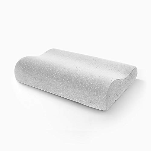YLXD Power of Nature Höhenverstellbares Memory Foam Kopfkissen, Orthopädisches HWS Nackenstützkissen,Schlafkissen aus viscoelastischem Gelschaum,Ergonomisches Nackenkissen für HWS