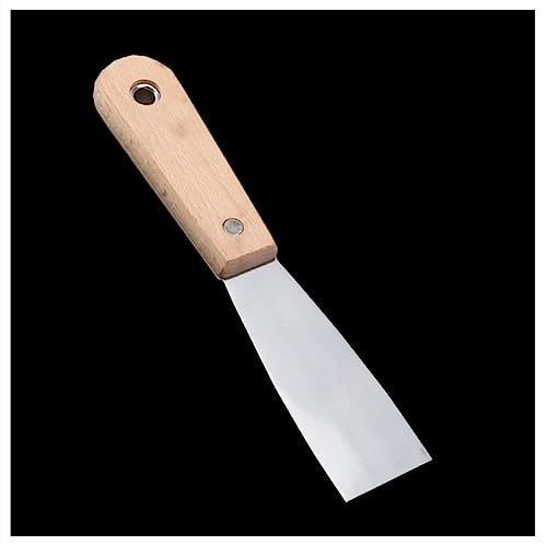 YTGZS Spachtel Edelstahl Holzgriff for Spachteln oder Abkratzen Farbe Tapete 12St Breite 38mm