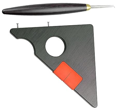 Toddmomy Angelknoten Satz Magnetisches Lineal Knotenbinder Aus Widerstandsfähigem Material Mit Rutschfestem Griff Angelzubehör Für Präzises Angelschnurmessen Und Knotenschutz