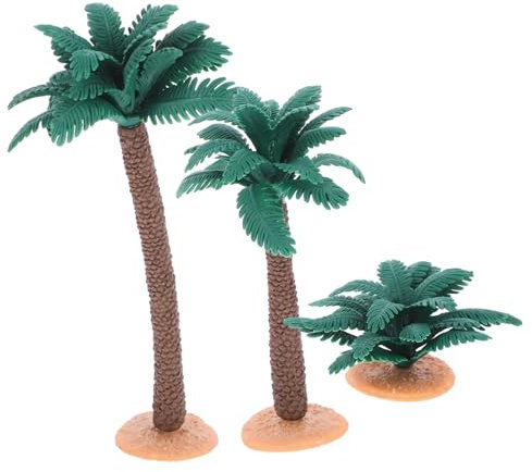 VILLFUL 3stücke Teiliges Simulation Baum Und Gras Miniatur Modell Künstliche Pflanzen Für Desktop-dekor Langlebige Mikro-landschaftsornamente Für Modellbahnen Und Schaufenstergestaltung