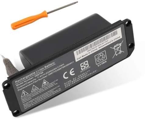LUSONBAY 088796 Lautsprecher Akku kompatibel mit Bose Soundlink Mini 2 088772 088789 088796 080841 2ICR19/65 7,4V 17WH Li-ion(Löten Brauchen)