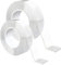 8m Doppelseitiges Klebeband Extra Stark Transparent,Abnehmbar Spurlos Double Sided Tape,2 Rollen Nano Klebeband Doppelseitig Ablösbar für Teppich, Foto Wand, Küche, Zuhause, Auto