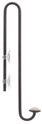 Qussedser CO2 Diffusor Edelstahl Zerstäuber Aquarium Aquarium Zubehör Pflanzen Set Ausstattung Fischglas Filter Mini M-20cm