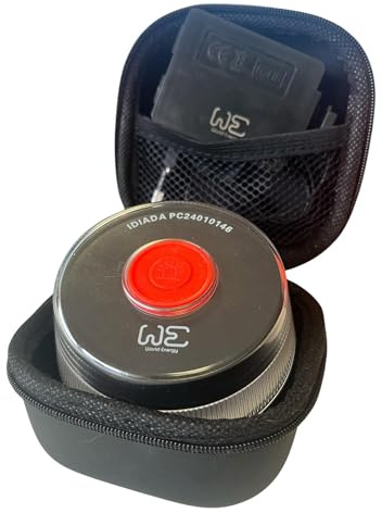 Kit de Seguridad con Funda unitaria + Cable de alimentación de baliza + Baliza WE Luz de emergencia V16