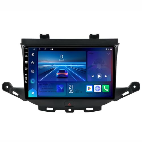 YIANKWY Android 14 9 Inch Car DVD Player Radio Head Unit For Opel Astra K 2015-2020 GPS Navigation Head Unit Support Full RCA Output Bluetooth4.0 WIFI Car Auto Play DVR DAB+ TPMS