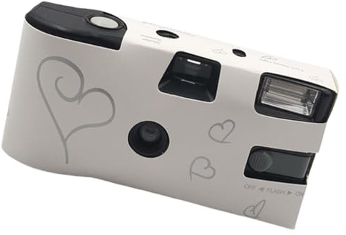 1 lot d'appareil photo jetable 35 mm avec flash 27 poses pour fêtes