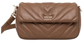 Liu Jo Donna Borsa A Tracolla AF5190E0426 Poliuretano Marrone Chiaro Taglia Unica