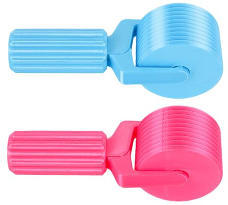 2uds Juego Rodillos Pintura Diamantes, Rodillo Presión Esencial para Pintura Diamantes 5D Bordado Imitación y Proyectos Manualidades DIY para Adultos Niños Principiantes (Color 3)