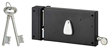 THIRARD - Serrure applique horizontale 4 gorges à tirage 140x82mm gauche - 122