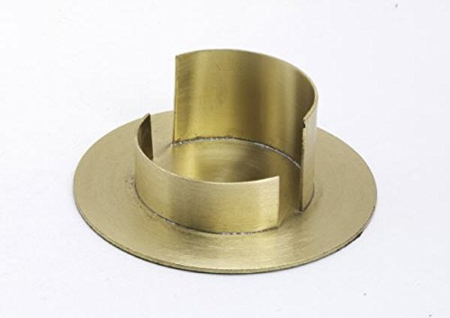 Kerzenhalter Messing Gold matt, für Ø 5 cm Kerzen, Anlasskerzen