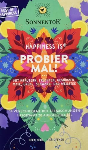Sonnentor Bio Happines is Tee Probier mal, 20 Beutel, 31,4 g
