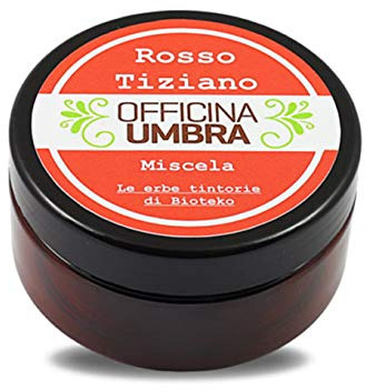 Officina Umbra Tinta vegetale in polvere colore rosso tiziano