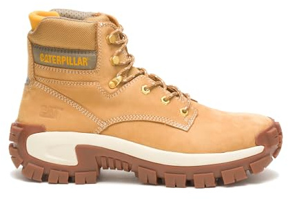 Cat Footwear Men's Invader Hi Steel Toe Construction Boot, HONEY RESET, 9 M