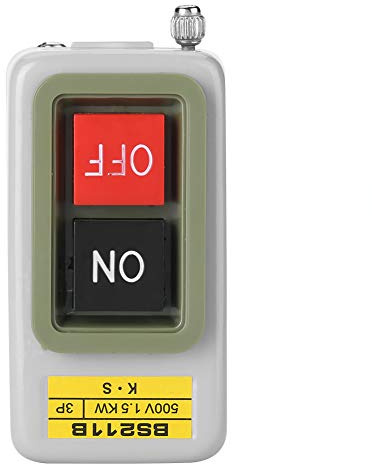 Interruttore a pulsante 380V, 3P autobloccante Interruttore a pulsante di accensione/spegnimento Interruttore a pulsante di alimentazione, CA 220V/380V BS211B