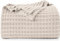 Utopia Bedding Manta Tipo Gofre De Algodón De 300 gsm (Caqui - 228x182 cm), Edredón Suave, Ligero Y Transpirable para Todas Las Estaciones