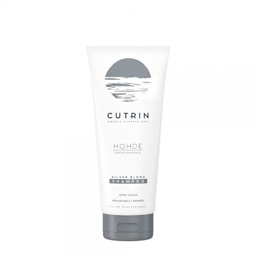 Cutrin Hohde Toning Silver Blond Shampoo 250ml Ein getöntes Silbershampoo für blondiertes, naturblondes oder graues Haar