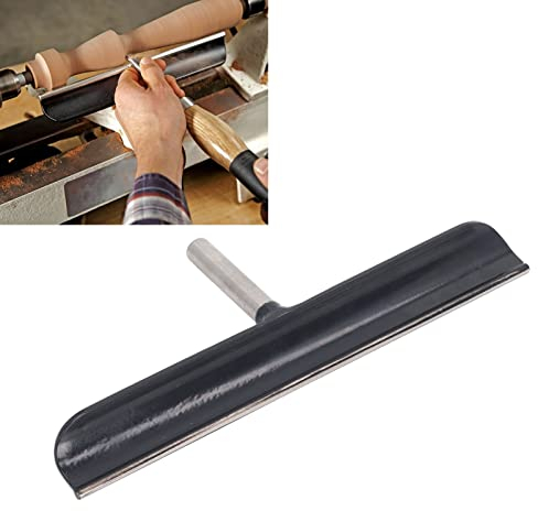 DEWIN Drehmaschine Werkzeugauflage, 30 cm/11,8 Zoll Edelstahl Drehbank Werkzeugablage, 16 Mm Durchmesser, Holzdrehmaschinen Werkzeugauflage für Kratzfeste Holzbearbeitung
