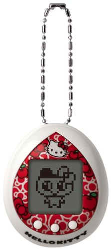 TAMAGOTCHI Nano Hello Kitty 50th Anniversary Red Shell | 4cm Red Hello Kitty Virtual Pet Handheld Games Machine | Raise An Electronic Cyber Pet With Hello Kitty's Help With This Sanrio Toy