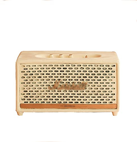 Box für Taschentücher Retro Tissue Box Modern Creative Design Tissue Box Home Wohnzimmer Schlafzimmer Desktop Dekoration Tissue Box Esstisch Serviette Aufbewahrungsbox Taschentuch Box(Color:A)