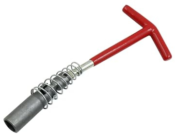 Motoforti Car T-Handle 14mm Hex Socket Spark Plug Spanner Wrench Removal Tool Long-lasting