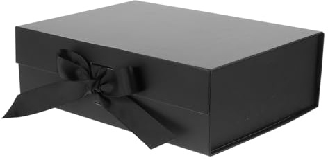 TOVINANNA Kraftpapierbox Magnetisch zum Aufklappen für Geschenkverpackung Bonbonhalter Geschenkschachtel Kosmetikkoffer Diy-box