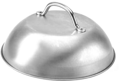 diwedaso Cubierta de Parrilla de Acero Inoxidable, eficiente y práctica, Cubierta de Acero Inoxidable para bistec, Cubierta hemisférica para Alimentos, Cubiertas para rociar