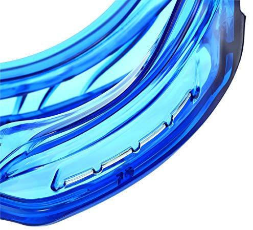 Bolle SUPBLAPSI PC Lens AS/AF with PVC Ventilated Frame, Clear/Blue