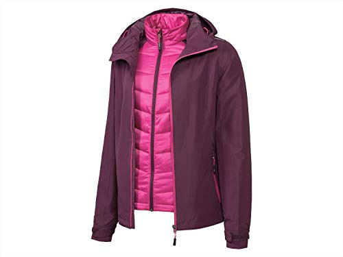 Crivit Multi Funktionsjacke 2-in-1 Outdorjacke - Kapzue Wasserdicht
