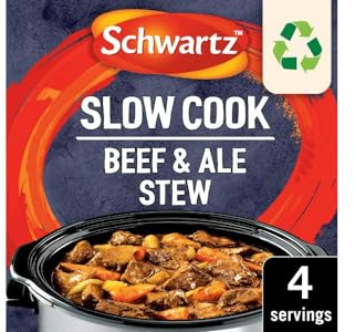 Schwartz Slow Cookers Beef and Ale Stew Recipe Mix 38g