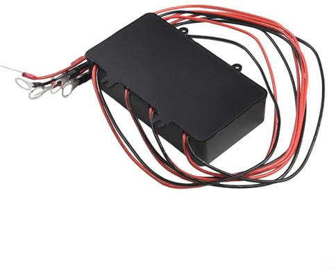 Zoegneer Égaliseur de tension de batterie, égaliseur de batterie pour VRLA, batteries au lithium fer phosphate (LFP), batteries secondaires au nickel-cadmium (Ni/CD), noir 48 V