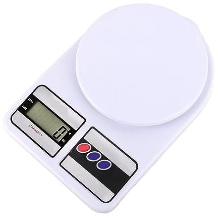 MZZYG Balanzas Digitales de Cocina Balanza De Cocina, Accesorios De Cocina, Báscula De Material, Fabricante, Regalo Eléctrico, 10KG/5KG, Pesaje, Comida De Cafetería Alta precisión (Size : 10Kg)