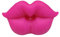 XJKLBYQ Labbra Divertenti Bacio di Bacio di Ciuccio Grazioso bocche Labbro Baby Baby Sola ciucino Silicone ciucatore Perfetto Regalo per Bambini per Bambini o Ragazze Rosa Rosa, Bacio Bacio