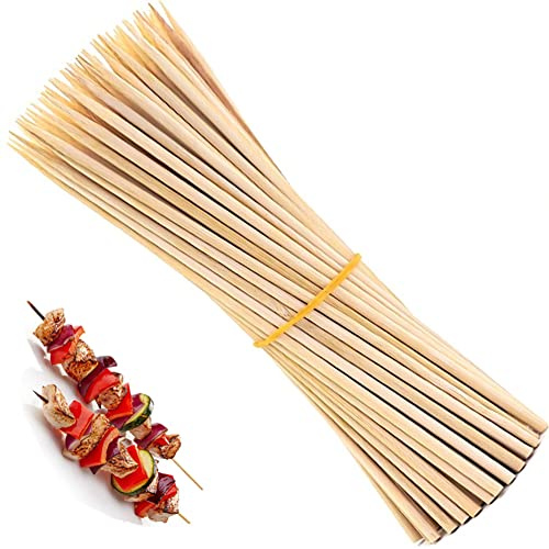 oujilet 60 Stück Holzstäbchen zum Basteln, Ø 5 mm Länge 30 cm Holzstäbe Holzstäbchen für Bastelarbeiten, Bastelstäbe für Kunst und Handwerks Projekte