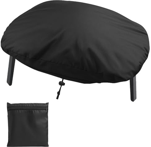 Housse Barbecue Exterieur 68x44x32cm Bâche Barbecue Extérieur avec Sac de Rangement Imperméable Anti-poussière Résistante UV Housses pour Barbecue pour Weber Q100/1000 Urban Pro