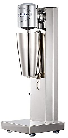 Mélangeur À Lait Électrique 2 Vitesses Milkshake Maker Machine À Boire Un Mélangeur Acier Inoxydable Mixeur De Fabricant De Smoothies Frappe Shaker Pour Les Boissons Protéinées Milkshakes Cocktails