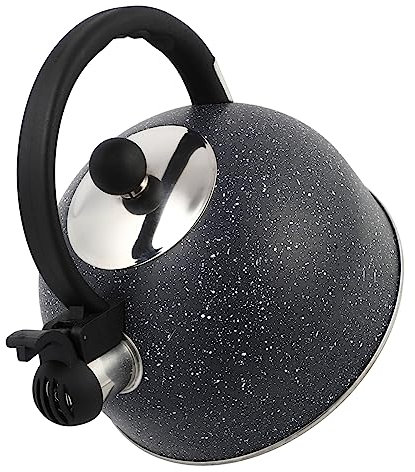 FUNNETOYU Bouilloire Sifflante Acier Inoxydable Théière à Eau Bouillante Bouilloire Pour Cuisinière Électrique