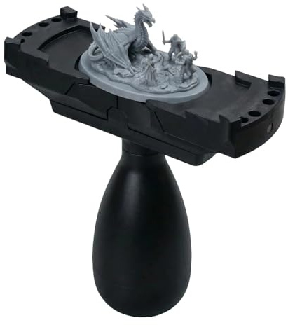 HUBEST Painting Handle,Model Painting Holder for Miniautres,DND,Scale Model,Fantasy Figurines,War Game Accessories (Large)