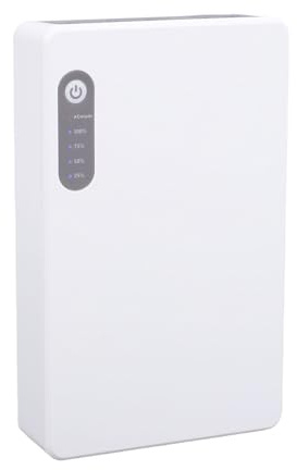GEERYZHE Piccolo Gruppo di continuità Portatile da 8800 MAh - Alimentatore di Backup 5 V 9 V 12 per Router Wi-Fi, Modem Via Cavo, Telecamera di Sicurezza e Telefono Cellulare (Spina europea)