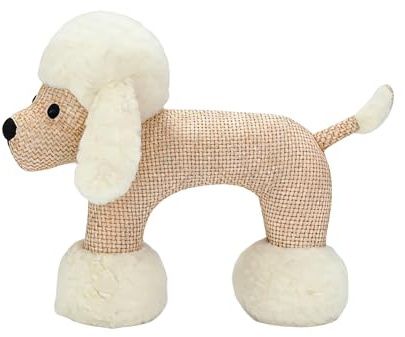 Hund Quietschspielzeug Plüsch – Leinen Gefülltes Hundespielzeug Tier | Robustes Interaktives Kauspielzeug – 90g Zahnen Bereicherung Plüsch Für Welpen Kleine Große Hunde Aktive Spielzeit Und Langeweile