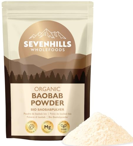 Sevenhills Wholefoods Ekologiskt Baobao-pulver 1kg