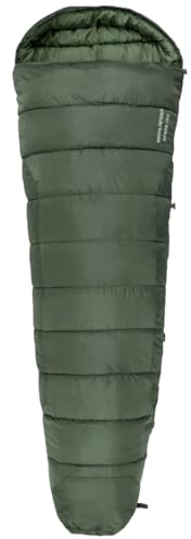 Highlander Utomhus Phoenix Spark 150 mamma sovsäck – oliv, mumie stil 1-2 säsong lätt sovsäck, perfekt för vår-, sommar- eller djungeldrift