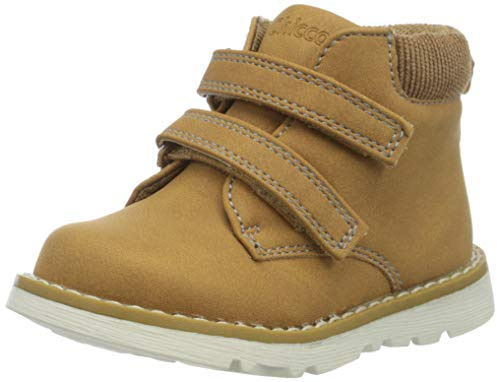 Chicco, Botas Niño con Doble Cierre de Gancho y Bucle, Botines Cómodos, Flexibles y Transpirables, para Otoño e Invierno, Zapatos Niño y Chico, Ocre (1), 27 EU