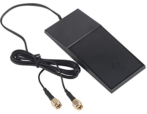 Antena WiFi, 8dBi 2.4GHz 5GHz Antena de enrutador WiFi de Doble Banda Conector RP-SMA Dual Tarjeta de Red inalámbrica Antena Cable de extensión para ASUS para enrutador Linksys
