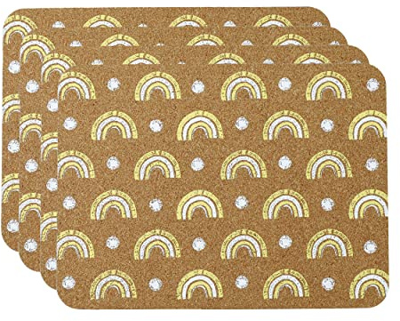 Creative Tops, Set di tovagliette in sughero, 4 pezzi