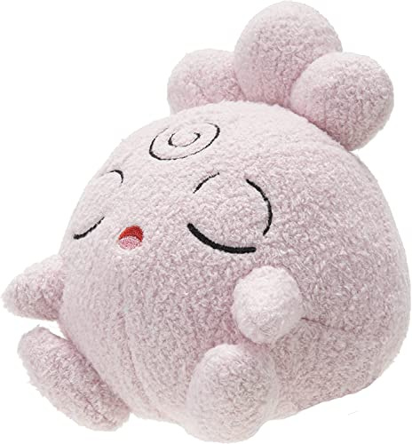 Pokèmon PKW2783 IGGLYBUFF Sleeping PLUSH-12,7 cm Premium-Plüsch, mehrfarbig, mehrfarbig