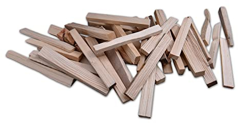 Anzünder aus Eichenholz, Brennholz Kaminanzünder, für Grill, Kamin, Ofen - 15 kg - Anzündholz Anfeuerholz