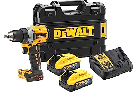 DeWalt DCD800H2T-QW 18V 90 Nm (2 x 5.0 Ah Powerstack) Screwdriver Drill in TSTAK Box