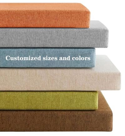 Dmkjdzsw Bankkissen，Sitzpolster ，Bankpolster Auflage für Sitzbank & Hollywoodschaukel & Korbstuhl & Hängematte- Black-130 * 30 * 5cm